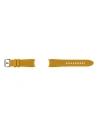 Kup Pasek Samsung Galaxy Watch4 20mm ET-SHR89LYEGEU Hybrid Leather Band M/L muștar/mustard - SMG498MUS - {ean13} - Sklep Home Screen