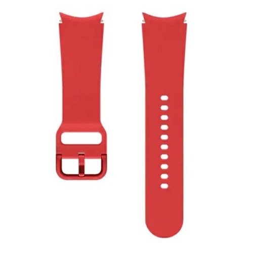 Kup Pánt Samsung Galaxy Watch4 20mm ET-SFR86SREGEU Sport Szíj S/M piros/red - SMG502RED - {ean13} - Sklep Home Screen