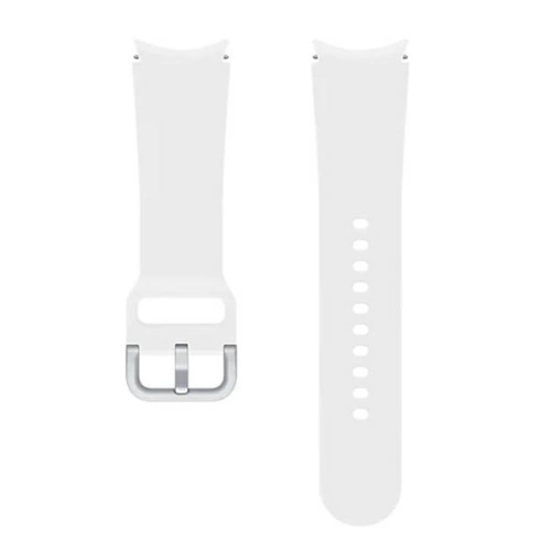 Kup Pasek Samsung Galaxy Watch4 20mm ET-SFR86SWEGEU Sport Band S/M bílý/white - SMG503WHT - {ean13} - Sklep Home Screen