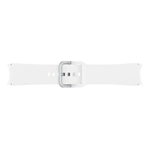 Kup Pasek Samsung Galaxy Watch4 20mm ET-SFR86SWEGEU Sport Band S/M bílý/white - SMG503WHT - {ean13} - Sklep Home Screen