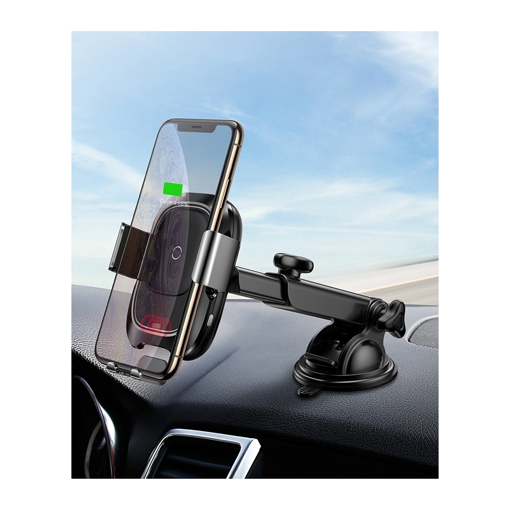 Uchwyt samochodowy z ładowarką indukcyjną Baseus Intelligent Auto Lock Dashboard