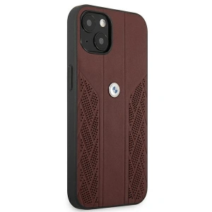 Kup Case BMW BMHCP13SRSPPR Apple iPhone 13 mini rot/red hardcase Leather Curve Perforate - BMW215RED - {ean13} - Sklep Home Screen