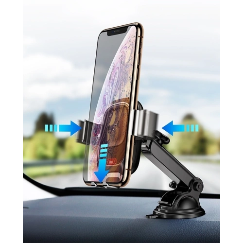Kup Următorul suport auto cu încărcare inductivă Baseus Intelligent Auto Lock pentru tabloul de bord. - BSU049 - {ean13} - Sklep Home Screen