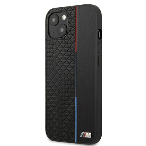 Kup Etui BMW BMHCP13STRTBK Apple iPhone 13 mini czarny/black hardcase M Collection Triangles - BMW217BLK - {ean13} - Sklep Home Screen