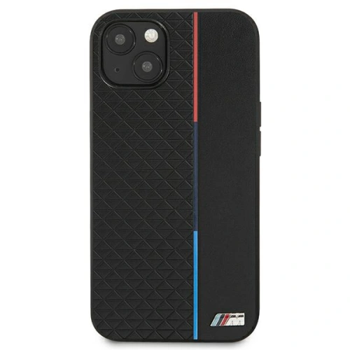 Kup Etui BMW BMHCP13STRTBK Apple iPhone 13 mini czarny/black hardcase M Collection Triangles - BMW217BLK - {ean13} - Sklep Home Screen
