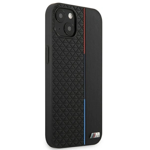 Kup Etui BMW BMHCP13STRTBK Apple iPhone 13 mini czarny/black hardcase M Collection Triangles - BMW217BLK - {ean13} - Sklep Home Screen