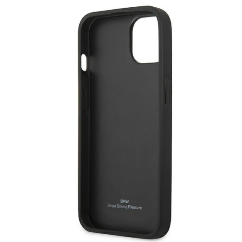 Buy BMW BMHCP13STRTBK Apple iPhone 13 mini black hardcase M Collection Triangles - BMW217BLK - {ean13} - Home Screen Store Europe
