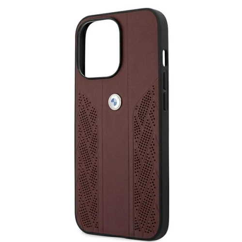 Kup Case BMW BMHCP13XRSPPR Apple iPhone 13 Pro Max rot/rötlich Hardcase Leder Curve Perforate - BMW218RED - {ean13} - Sklep Home Screen