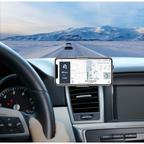 Kup Uchwyt samochodowy z ładowarką indukcyjną Baseus Intelligent Auto Lock Dashboard - BSU049 - {ean13} - Sklep Home Screen