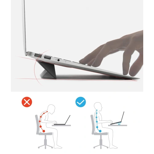 Kup Podstawka do laptopa Ringke Laptop Stand Black - RGK817BLK - {ean13} - Sklep Home Screen