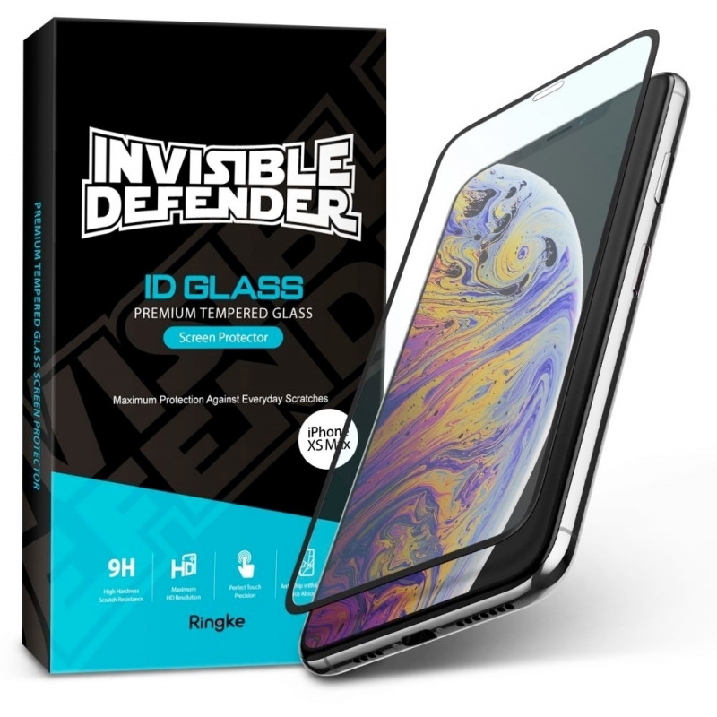 Szkło hartowane Ringke ID Glass Full Cover 3D iPhone XS Max