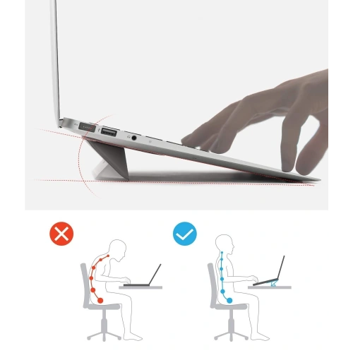Kup Laptopständer Ringke Laptop Stand Grau - RGK818GRY - {ean13} - Sklep Home Screen