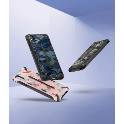 Kup Etui Ringke Dual-X Design iPhone XS Max 6.5 Camo (Moro) Fekete - RGK820MOB - {ean13} - Sklep Home Screen