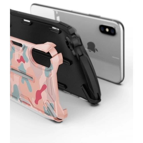 Kup Etui Ringke Dual-X Design iPhone XS Max 6.5 Camo (Moro) Fekete - RGK820MOB - {ean13} - Sklep Home Screen