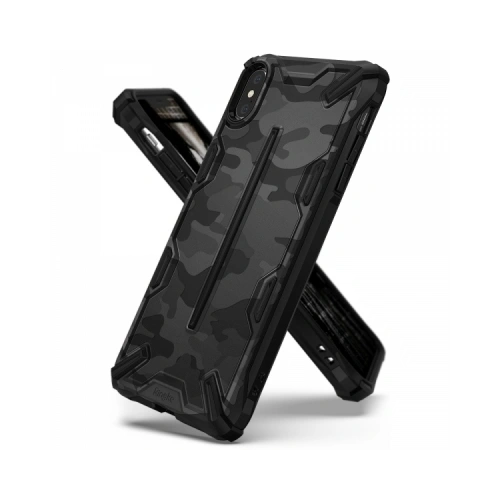 Kup Etui Ringke Dual-X Design iPhone XS Max 6.5 Camo (Moro) Fekete - RGK820MOB - {ean13} - Sklep Home Screen