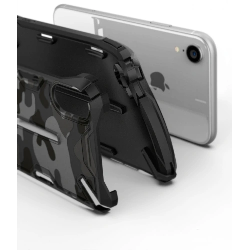 Buy Ringke Dual-X Design iPhone XR 6.1 Camo Black - RGK821MOB - {ean13} - Home Screen Store Europe