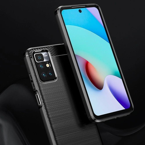 Kup Etui Tech-Protect TPUCarbon Redmi 10 černé - THP662BLK - {ean13} - Sklep Home Screen
