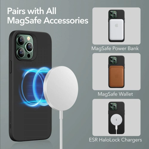 Kup Etui ESR Cloud MagSafe Apple iPhone 13 Pro Black - ESR395BLK - {ean13} - Sklep Home Screen