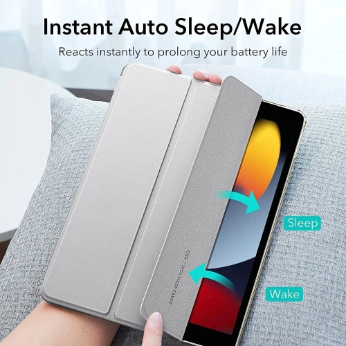 Kup Etui ESR Ascend Trifold Apple iPad 10.2 2019/2020/2021 (7., 8. a 9. generace) Silver Grey - ESR402SLVGRY - {ean13} - Sklep Home Screen