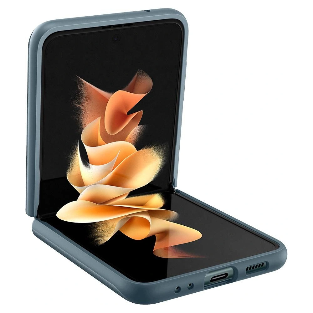 Etui Spigen Thin Fit Samsung Galaxy Z Flip 3 Shiny Green