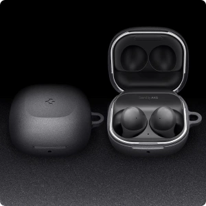 Kup Etui Spigen Geo Fit Samsung Galaxy Buds 2/Live/Pro Graphite Grey - SPN1887GRPGRE - {ean13} - Sklep Home Screen
