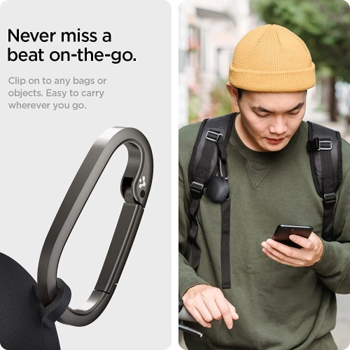 Kup Etui Spigen Geo Fit Samsung Galaxy Buds 2/Live/Pro Graphite Grey - SPN1887GRPGRE - {ean13} - Sklep Home Screen