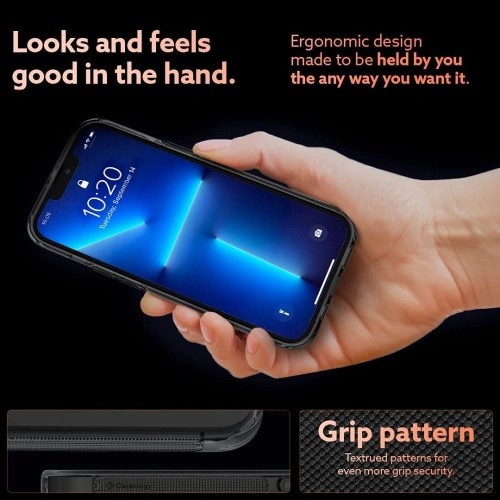 Kup Etui Caseology Skyfall Apple iPhone 13 Pro Max Royal Black - CSL024BLK - {ean13} - Sklep Home Screen