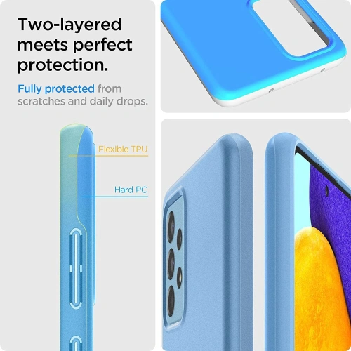 Buy Spigen Thin Fit Samsung Galaxy A52/A52s Awesome Blue - SPN1888BLU - {ean13} - Home Screen Store Europe