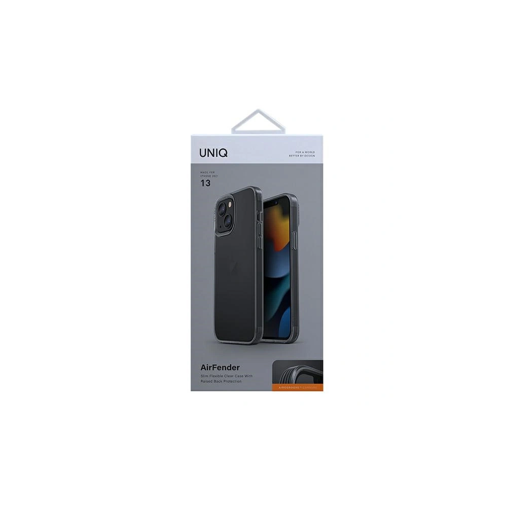 Etui UNIQ Air Fender Apple iPhone 13 szary/smoked grey