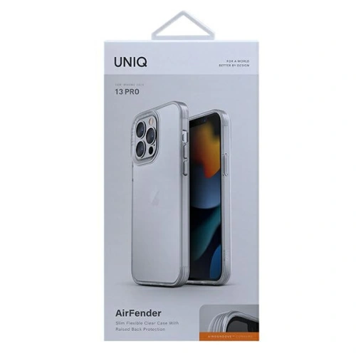 Kup Case UNIQ Air Fender für Apple iPhone 13 Pro in nude transparent. - UNIQ422CL - {ean13} - Sklep Home Screen