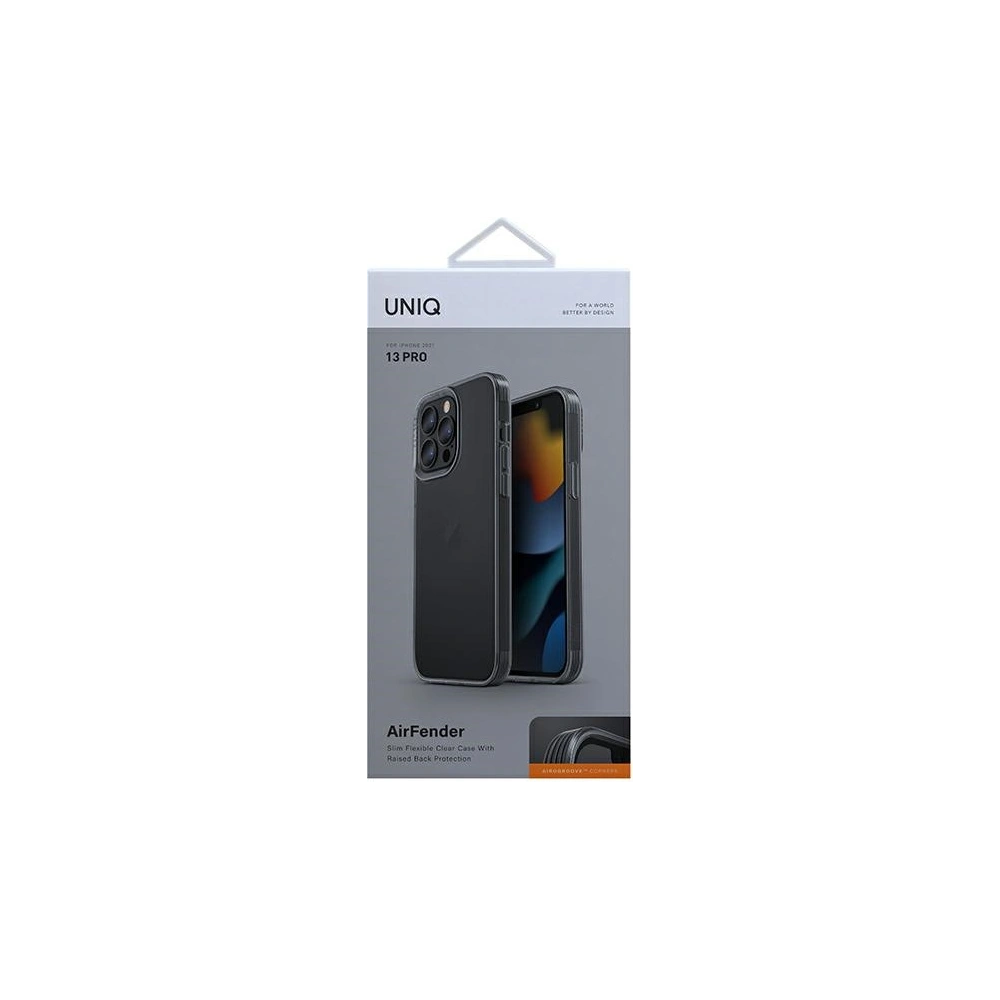 Etui UNIQ Air Fender Apple iPhone 13 Pro szary/smoked grey