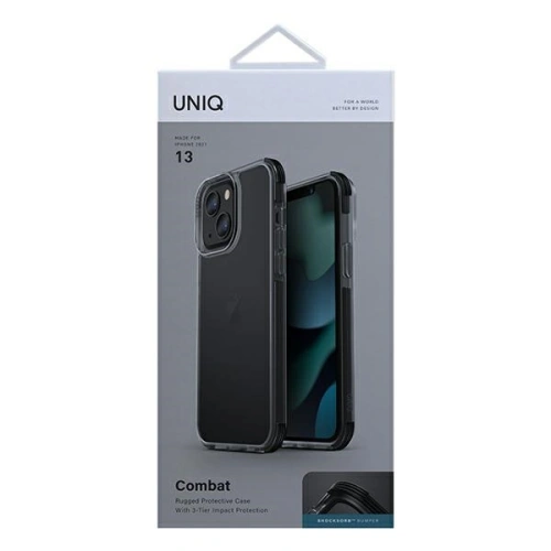 Kup Etui UNIQ Combat Apple iPhone 13 czarny/carbon black - UNIQ425BLK - {ean13} - Sklep Home Screen