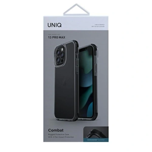 Kup Case UNIQ Combat Apple iPhone 13 Pro Max schwarz/Carbon schwarz - UNIQ429BLK - {ean13} - Sklep Home Screen