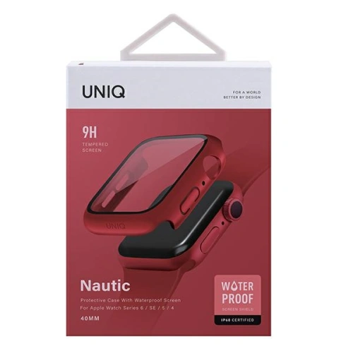 Kup Etui UNIQ Nautic Apple Watch 40mm czerwony/red - UNIQ444RED - {ean13} - Sklep Home Screen