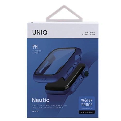 Kup Etui UNIQ Nautic Apple Watch 40mm modrý/blue - UNIQ445BLU - {ean13} - Sklep Home Screen
