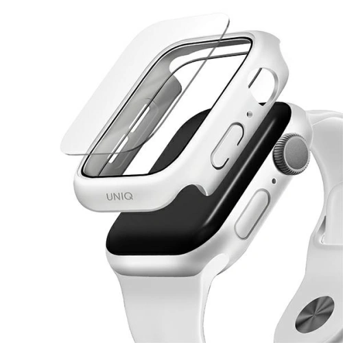 Kup Etui UNIQ Nautic Apple Watch 4/5/6/7/8/9/SE 44/45mm bílý/white - UNIQ446WHT - {ean13} - Sklep Home Screen