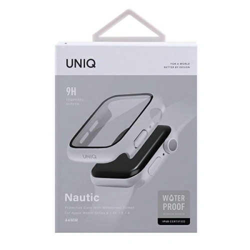 Kup Etui UNIQ Nautic Apple Watch 4/5/6/7/8/9/SE 44/45mm bílý/white - UNIQ446WHT - {ean13} - Sklep Home Screen