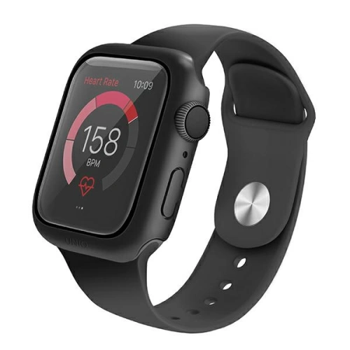 Kup Etui UNIQ Nautic Apple Watch 4/5/6/7/8/9/SE 44/45mm černý/black - UNIQ447BLK - {ean13} - Sklep Home Screen