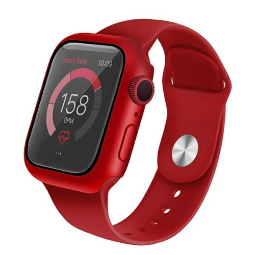 Kup Etui UNIQ Nautic Apple Watch 4/5/6/7/8/9/SE 44/45mm piros/red - UNIQ448RED - {ean13} - Sklep Home Screen