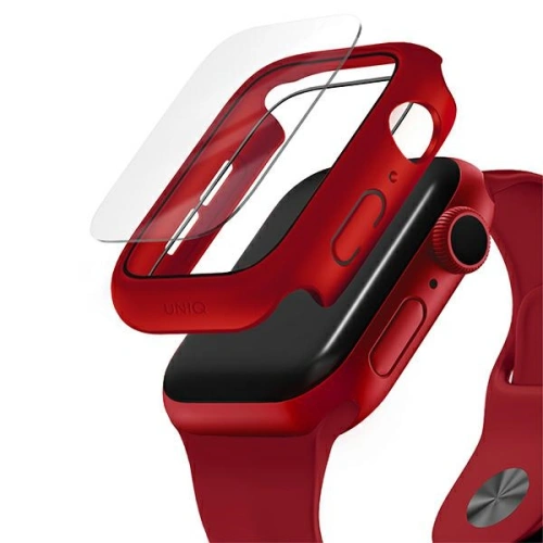 Kup Etui UNIQ Nautic Apple Watch 4/5/6/7/8/9/SE 44/45mm czerwony/red - UNIQ448RED - {ean13} - Sklep Home Screen