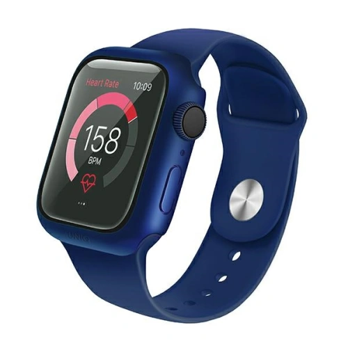 Kup Case UNIQ Nautic Apple Watch 4/5/6/7/8/9/SE 44/45mm blau/blue - UNIQ449BLU - {ean13} - Sklep Home Screen