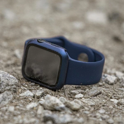 Kup Case UNIQ Nautic Apple Watch 4/5/6/7/8/9/SE 44/45mm blau/blue - UNIQ449BLU - {ean13} - Sklep Home Screen