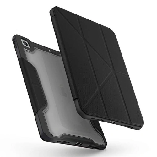 Kup Case UNIQ Trexa Apple iPad 10.2 2019/2020/2021 (7., 8. und 9. Generation) Antimikrobiell schwarz/black - UNIQ450BLK - {ean13} - Sklep Home Screen