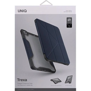 Kup Etui UNIQ Trexa Apple iPad 10.2 2019/2020/2021 (7., 8. i 9 generacji) Antimicrobial niebieski/blue - UNIQ452BLU - {ean13} - Sklep Home Screen