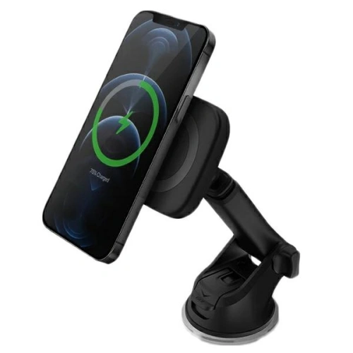 Buy UNIQ Car Mount Holder with Wireless Charger MagSafe 15W grey - UNIQ458GRY - {ean13} - Home Screen Store Europe