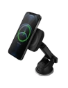 UNIQ Car Mount Holder with Wireless Charger MagSafe 15W grey