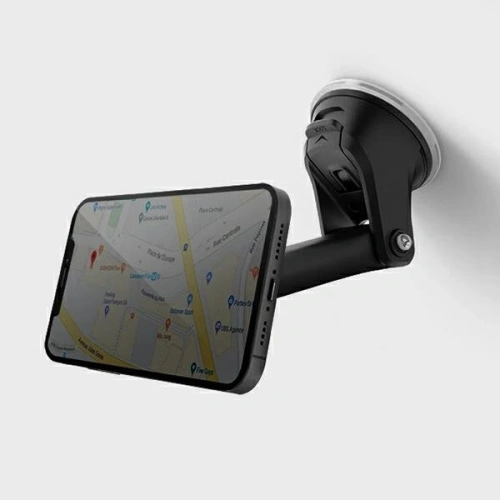 Kup Držák do auta MagSafe s indukční nabíječkou UNIQ 15W šedý/grey - UNIQ458GRY - {ean13} - Sklep Home Screen