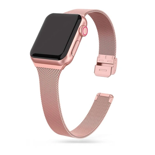 Kup Bransoleta Tech-Protect Thin Milanese Apple Watch 4/5/6/7/SE 40/41mm Rózsaarany - THP668RS - {ean13} - Sklep Home Screen