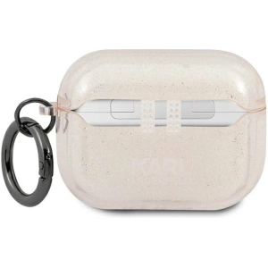 Buy Karl Lagerfeld KLAPUKHGD Apple AirPods Pro cover gold Glitter Karl`s Head - KLD653GLD - {ean13} - Home Screen Store Europe