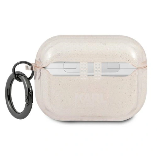 Kup Etui Karl Lagerfeld KLAPUKHGD Apple AirPods Pro cover złoty/gold Glitter Karl`s Head - KLD653GLD - {ean13} - Sklep Home Screen